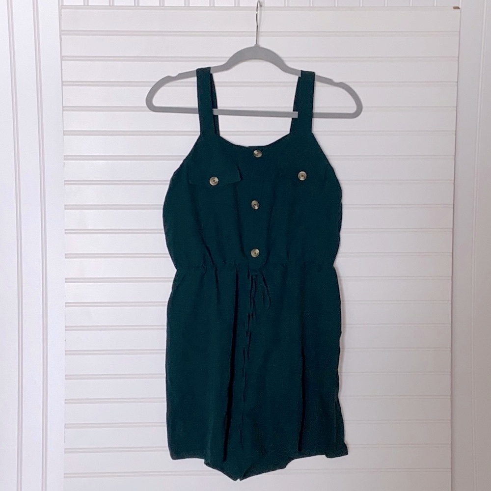 SHEIN Green Romper